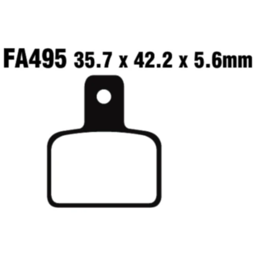 Bremsklotz Standard EBC Alternative: 7870153 passend für: Beta Evo