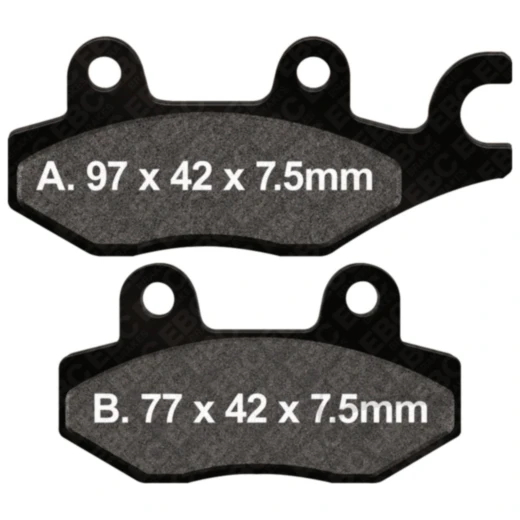 Bremsklotz Sinter HH EBC passend für: Benzhou YY125T, YY125T - 10, YY125T - 19
