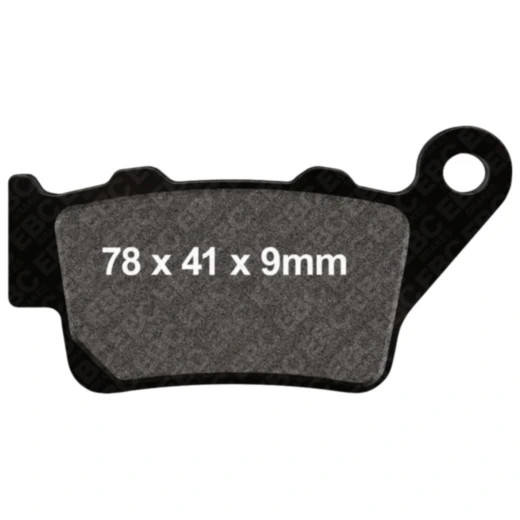 Bremsklotz Sinter MX - S EBC passend für: Husqvarna TE, WR, SM, Husaberg FE, FC, FS