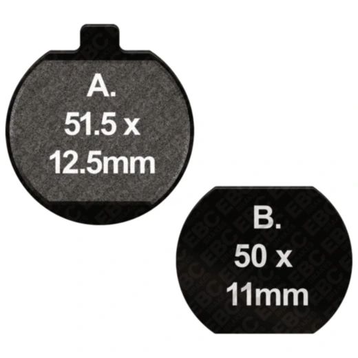 Bremsklotz Standard EBC Alternative: 7871361 passend für: Kawasaki Z, KH, Z1R