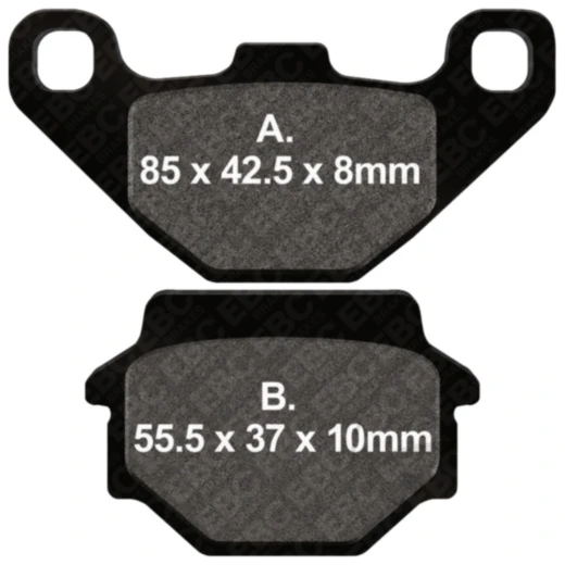 Bremsklotz Standard EBC Alternative: 7872393 passend für: Emco Novum Sport