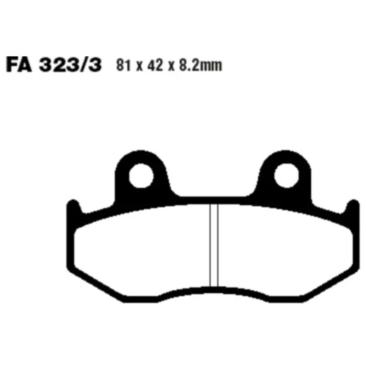 Bremsklotz Standard Scooter EBC passend für: Suzuki AN 7322043