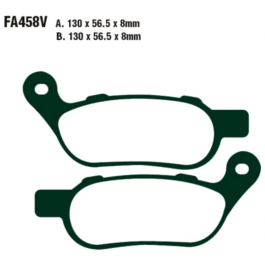 Bremsklötze Sinter HH für Motorräder 7321805