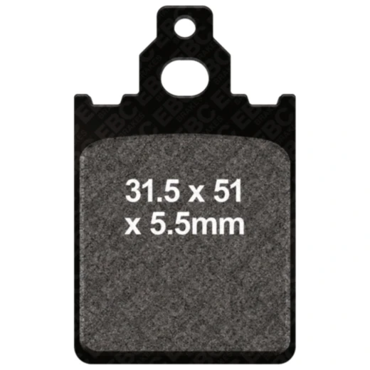 Bremsklotz Carbon Scooter EBC Alternative: 7872815 passend für: Vespa PX