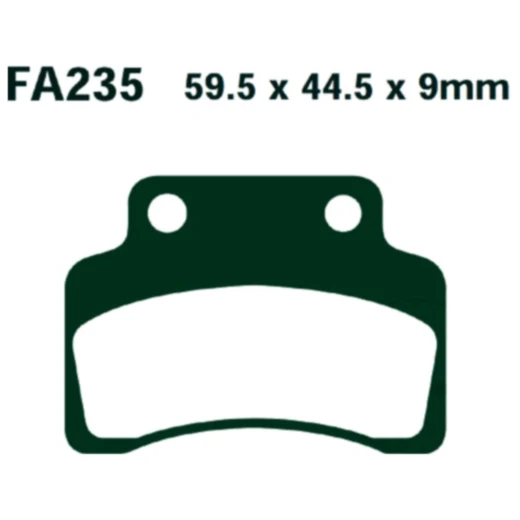 Bremsklotz Standard Scooter EBC Alternative: 7872476 passend für: Keeway F - Act, RY8, Matrix