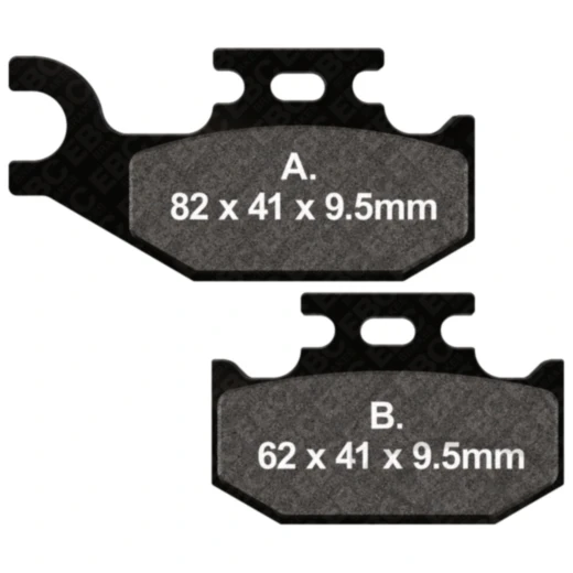 Bremsklotz Standard EBC passend für: Yamaha YFM