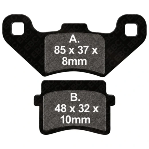 Bremsklotz Standard EBC passend für: Motorhispania MH10, KN2, Duna, Adly/Her Chee/Herkules Sport