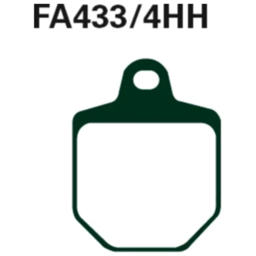 Bremsklotz Sinter HH EBC passend für: HM - Moto CRM - F, Husaberg FS