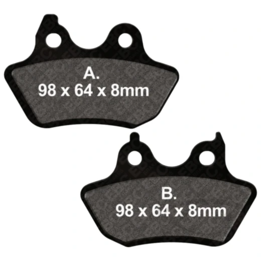 EBC Bremsklötze Sinter Double-H für Motorräder