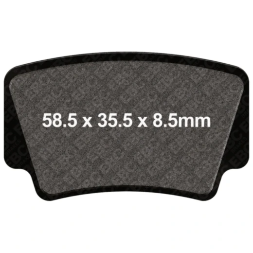 Bremsklotz Sinter R EBC passend für: KTM SX Quad, XC Quad