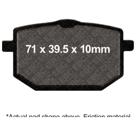EBC Bremsklötze Standard für Motorräder 7325384