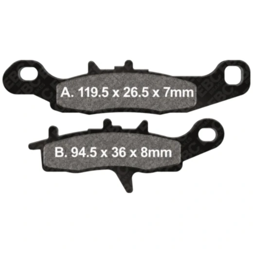 Bremsklotz Sinter R EBC Alternative: 7874563