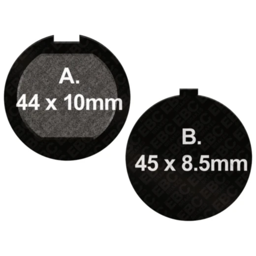 Bremsklotz Standard EBC Alternative: 7870694 passend für: Hyosung GA, GF