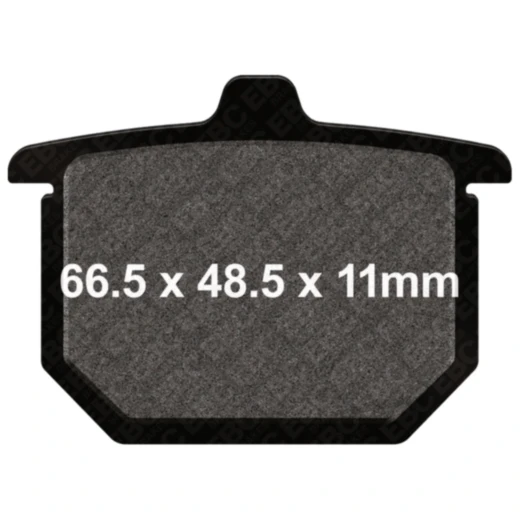 Bremsklotz Standard EBC Alternative: 7870991 passend für: Honda CX, GL