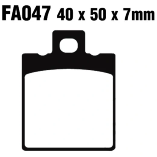 Bremsklotz Standard EBC Alternative: 7871189 passend für: Ducati Monster, Supersport, 916