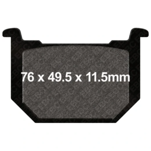 EBC Standard Bremsklötze für Motorräder 7326556