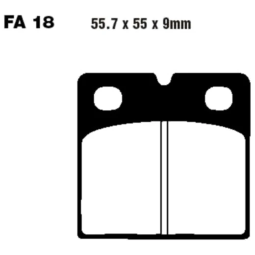 Bremsklotz Sinter HH EBC Alternative: 7872534 passend für: BMW K, R, K1