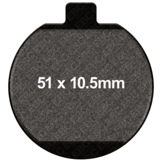 Bremsklotz Standard EBC Alternative: 7871403 passend für: Kawasaki Z, Z/ZG