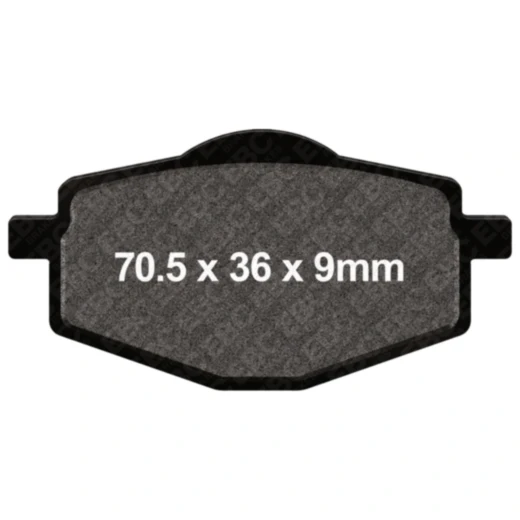 Bremsklotz Standard Scooter EBC passend für: Rex RS (900, 700, 250), SC, Speedy