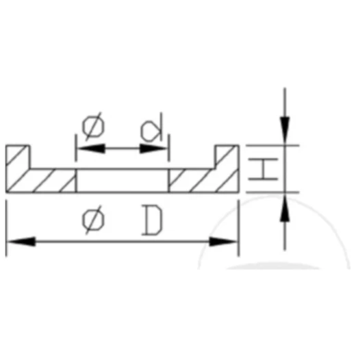 Ventil STOPPER 6 mm Kayaba Zugstufe passend für: Kawasaki KX, H