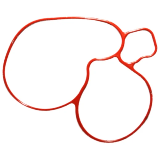 Wasserpumpendeckeldichtung für Motorräder