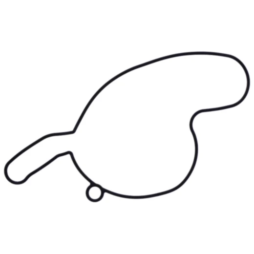 Dichtung Wasserpumpe Deckel Originalersatzteil passend für: Honda CRF, CMX, NT