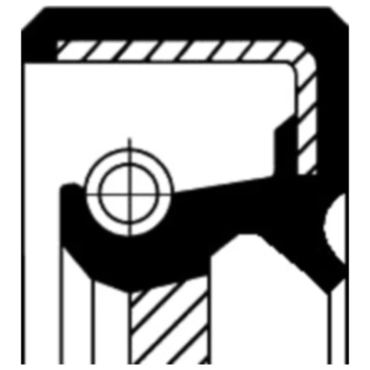 Wellendichtring 28X40X8MM passend für: Honda CR_0