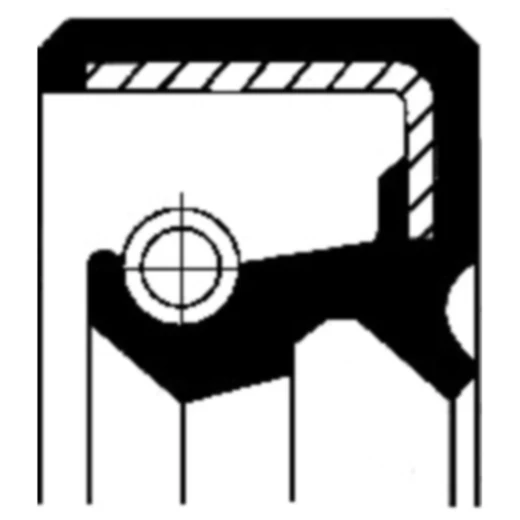 Wellendichtring 35X52X10 mm passend für: Kymco Venox