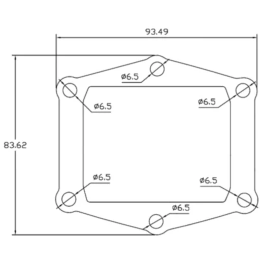 Einlassdichtung Athena 54X69X0. 5 mm passend für: Gas Gas EC_0