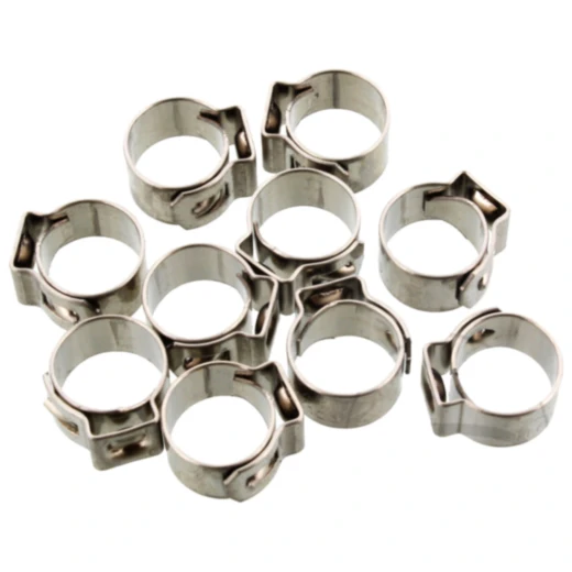 Lochbandklemmen aus Edelstahl 10 Stück