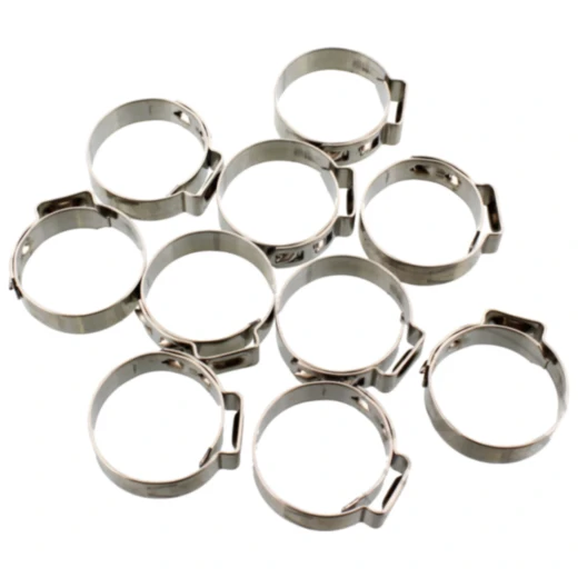 Lochbandklemmen 22.4 JMP Edelstahl 7 mm - 10 Stück