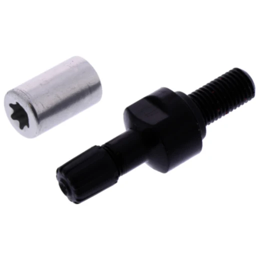 Reifenventil Gerade Schrader für RDKS 11.5 mm schwarz