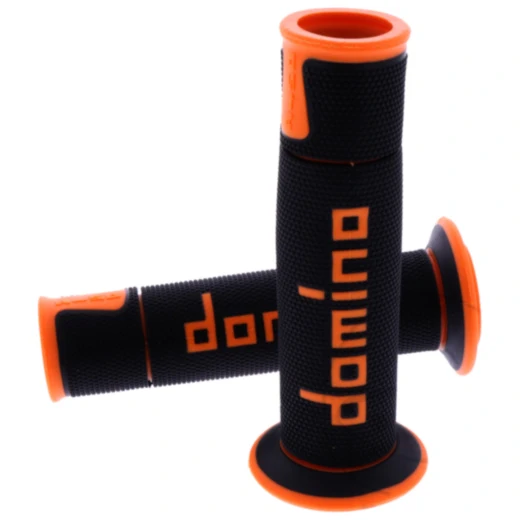 Griffgummi A450 schwarz/orange für Domino