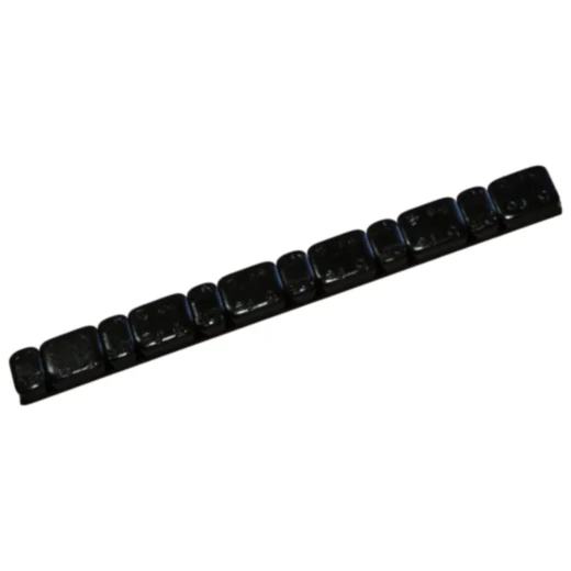 Klebegewicht Eisen Riegel 45 g schwarz für Motorräder