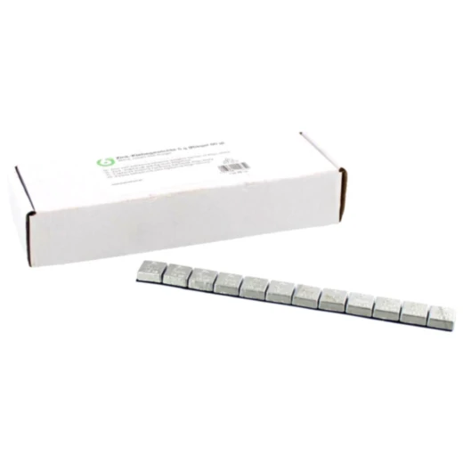 Klebegewichte Zink 60G Riegel für Motorräder 5G Inhalt 20 Stück