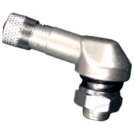 Winkelventil Aluminium JMP poliert 8,3 mm für Motorräder