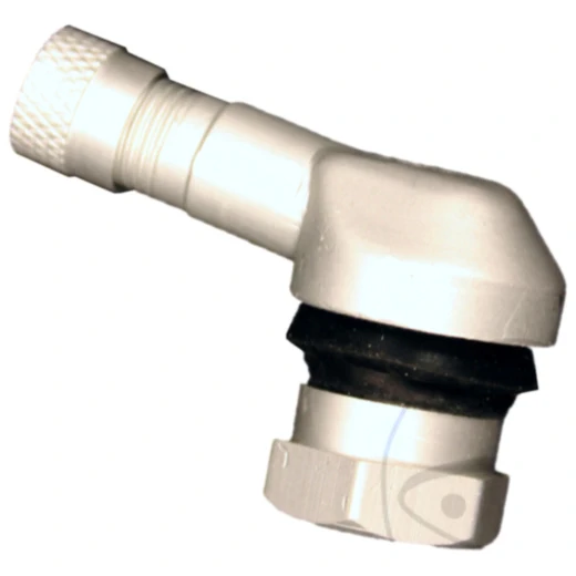 Winkelventil Aluminium JMP silber matt 11.3 mm für Motorräder