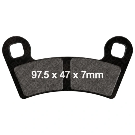 Bremsklotz Standard EBC Alternative: 7870039 passend für: Polaris General, Outlaw