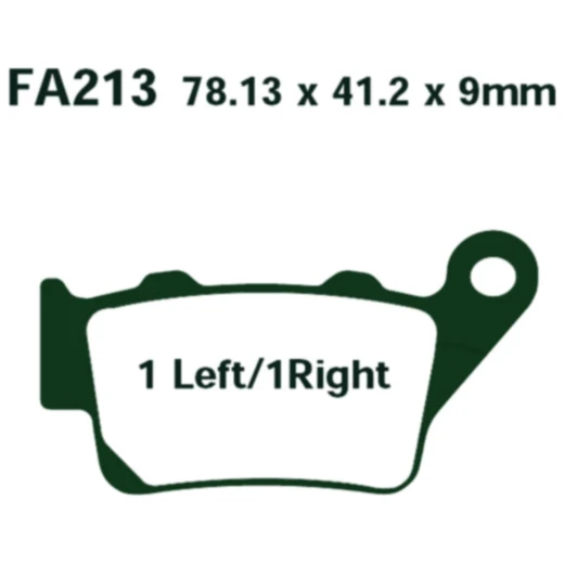 Bremsklotz Sinter HH EBC Alternative: 7870876 passend für: BMW F (800, 650, 900, 850, 750, 700), S, G, C1