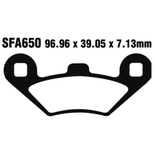 Bremsklotz Standard Scooter EBC passend für: Peugeot Metropolis