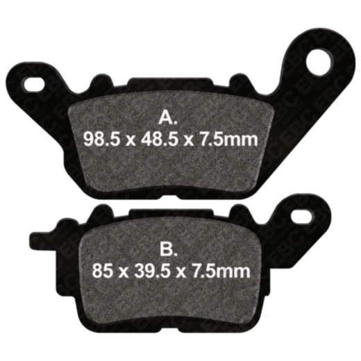 Bremsklotz Carbon Scooter EBC passend für: Yamaha GPD, LTS - C, ESS025