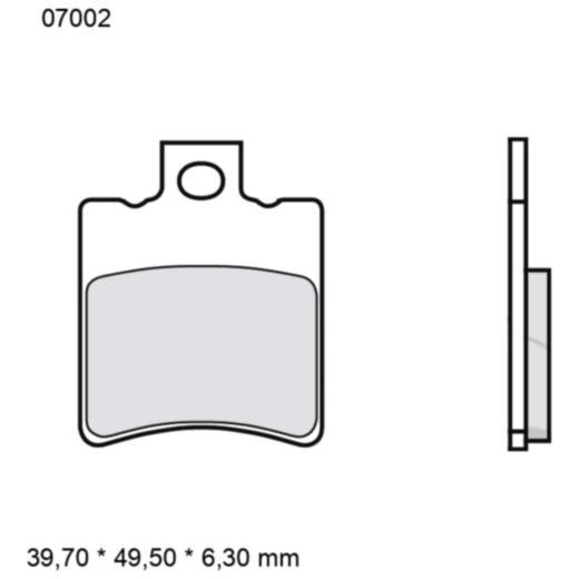 Bremsklotz CC Scooter Brembo Alternative: 7320203 passend für: