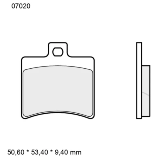 Bremsklotz CC Scooter Brembo Alternative: 7325111 passend für: