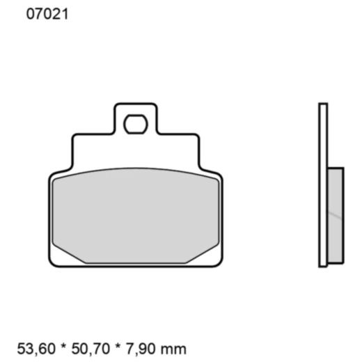 Bremsklotz CC Scooter Brembo Alternative: 7320765 passend für: