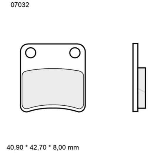 Bremsklotz CC Scooter Brembo Alternative: 7321904 passend für: