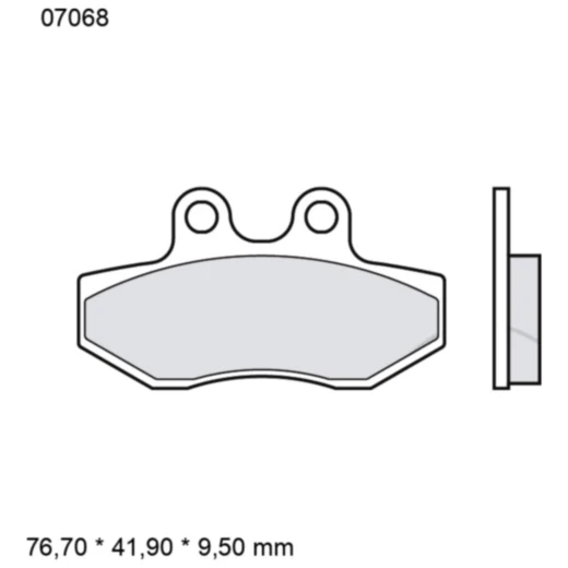 Bremsklotz CC Scooter Brembo Alternative: 7320138 passend für: