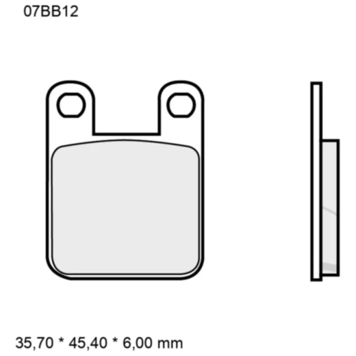 Bremsklotz Carbon - Keramik TT Brembo Alternative: 7370679 pass