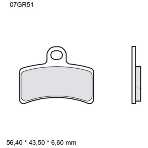 Bremsklotz Carbon Keramik Brembo Alternative: 7323397 passend f