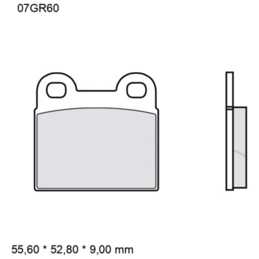 Bremsklotz Carbon Keramik Brembo Alternative: 7326697 passend f