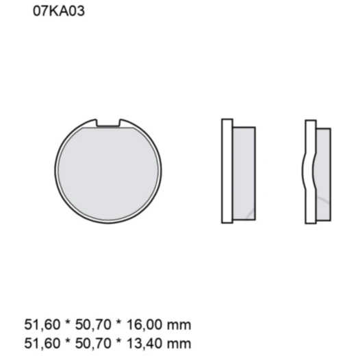 Bremsklotz Brembo passend für: Kawasaki Z_0